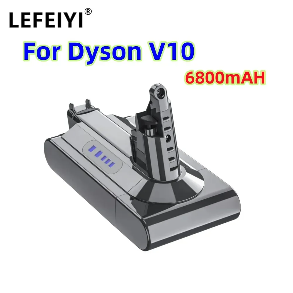 The Vacuum Cleaner Battery Is Suitable for DysonV10, SV12, 969352-02, 25.2V, 6800 MAh Batteries
The Vacuum Cleaner Battery Is Suitable for DysonV10, SV12, 969352-02, 25.2V, 6800 MAh Batteries