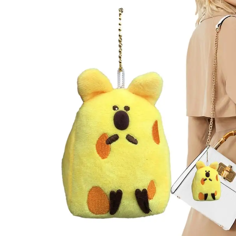 Cartoon Cheese Hot Dog Plush Keychain Pendant Cream Cheese Doll Pendant Keychain Backpack Pendant Small Doll Gift
Cartoon Cheese Hot Dog Plush Keychain Pendant Cream Cheese Doll Pendant Keychain Backpack Pendant Small Doll Gift