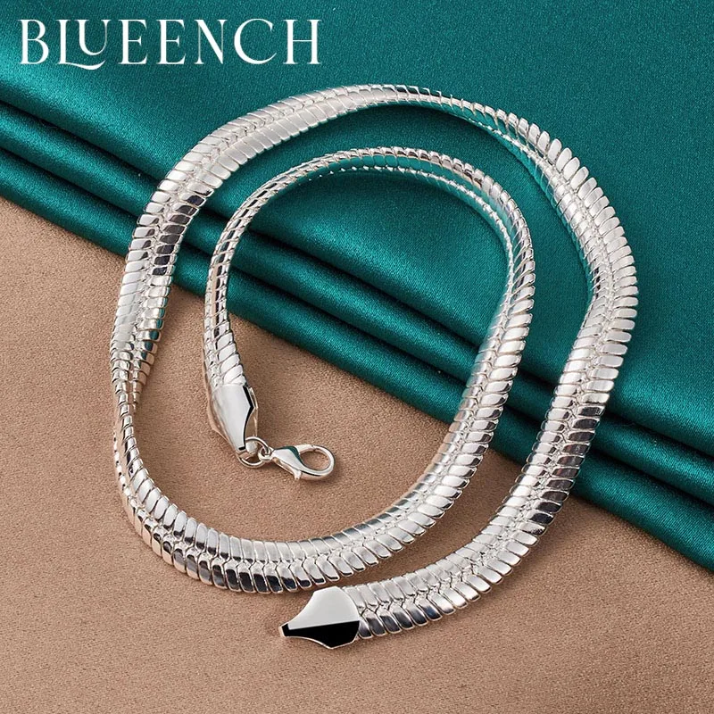 Blueench 925 Sterling Silver Coarse Snake Chain Men'S And Women'S Gathering Christmas Elegant And Elegant Jewelry
Blueench 925 Sterling Silver Coarse Snake Chain Men'S And Women'S Gathering Christmas Elegant And Elegant Jewelry