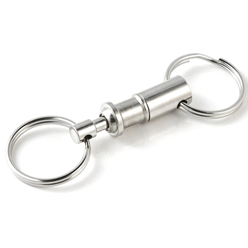Two For Sale Detachable Double-Headed Key Chain Removable Keyring Quick Release Keychain Dual Detachable Key Ring Snap Lock
Two For Sale Detachable Double-Headed Key Chain Removable Keyring Quick Release Keychain Dual Detachable Key Ring Snap Lock