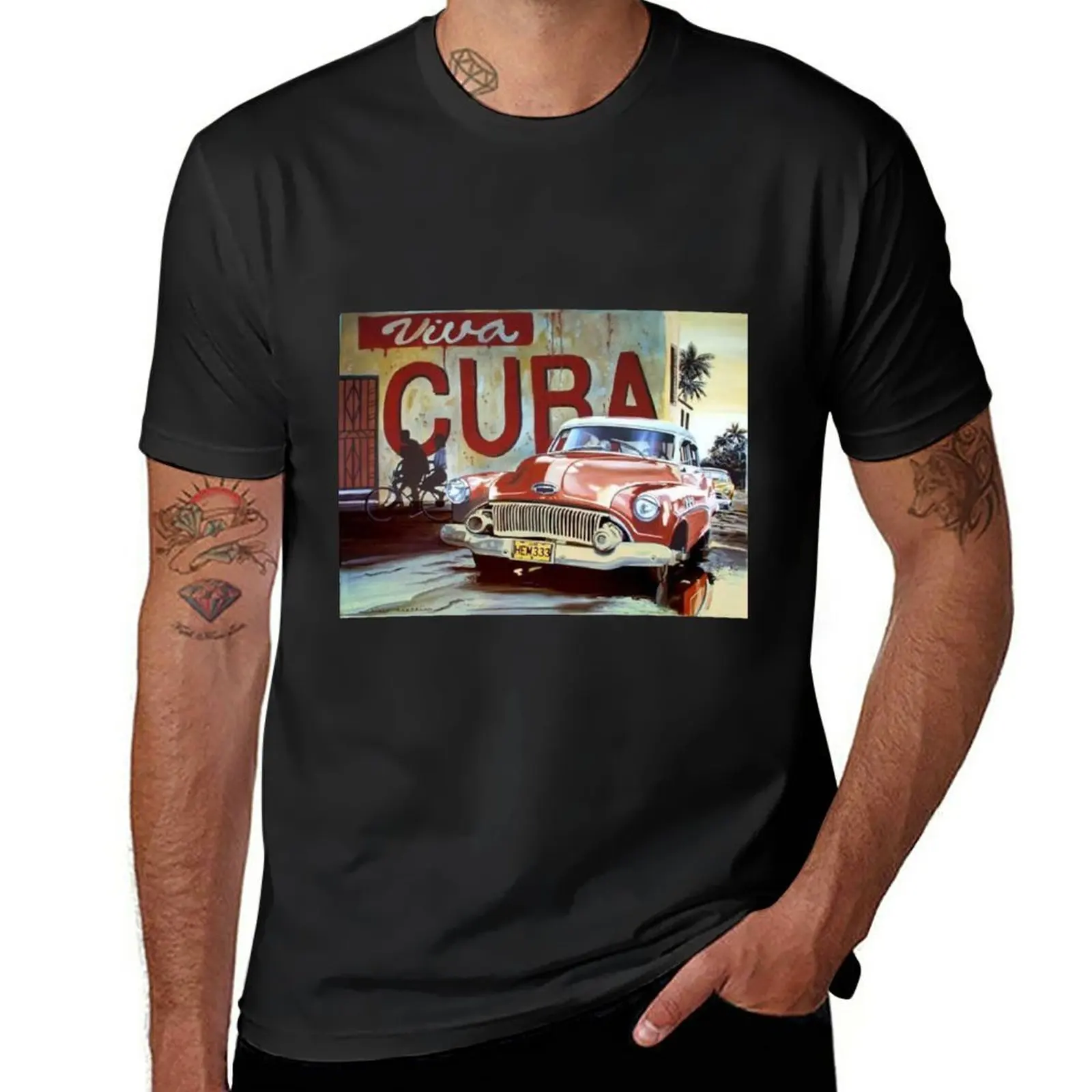 

Viva Cuba T-Shirt vintage clothes Short sleeve tee plus sizes customs design your own mens big and tall t shirts
