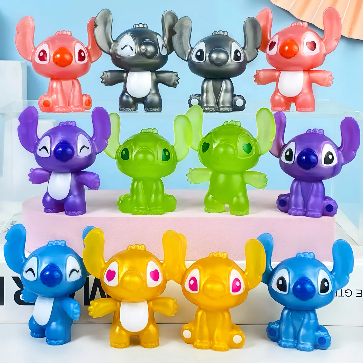 12pcs Disney Stitch Model Doll Stitch Action Anime Figures Model Doll Cute Cartoon Doll Toys Esports Room Desktop Ornaments Gift
12pcs Disney Stitch Model Doll Stitch Action Anime Figures Model Doll Cute Cartoon Doll Toys Esports Room Desktop Ornaments Gift