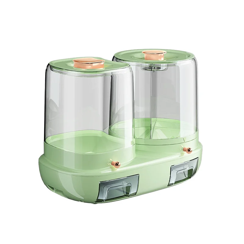 2 in 1 Rice Bucket Independent Split Grain Dispenser Insect Moisture Proof Cereal Storage Barrel
2 in 1 Rice Bucket Independent Split Grain Dispenser Insect Moisture Proof Cereal Storage Barrel