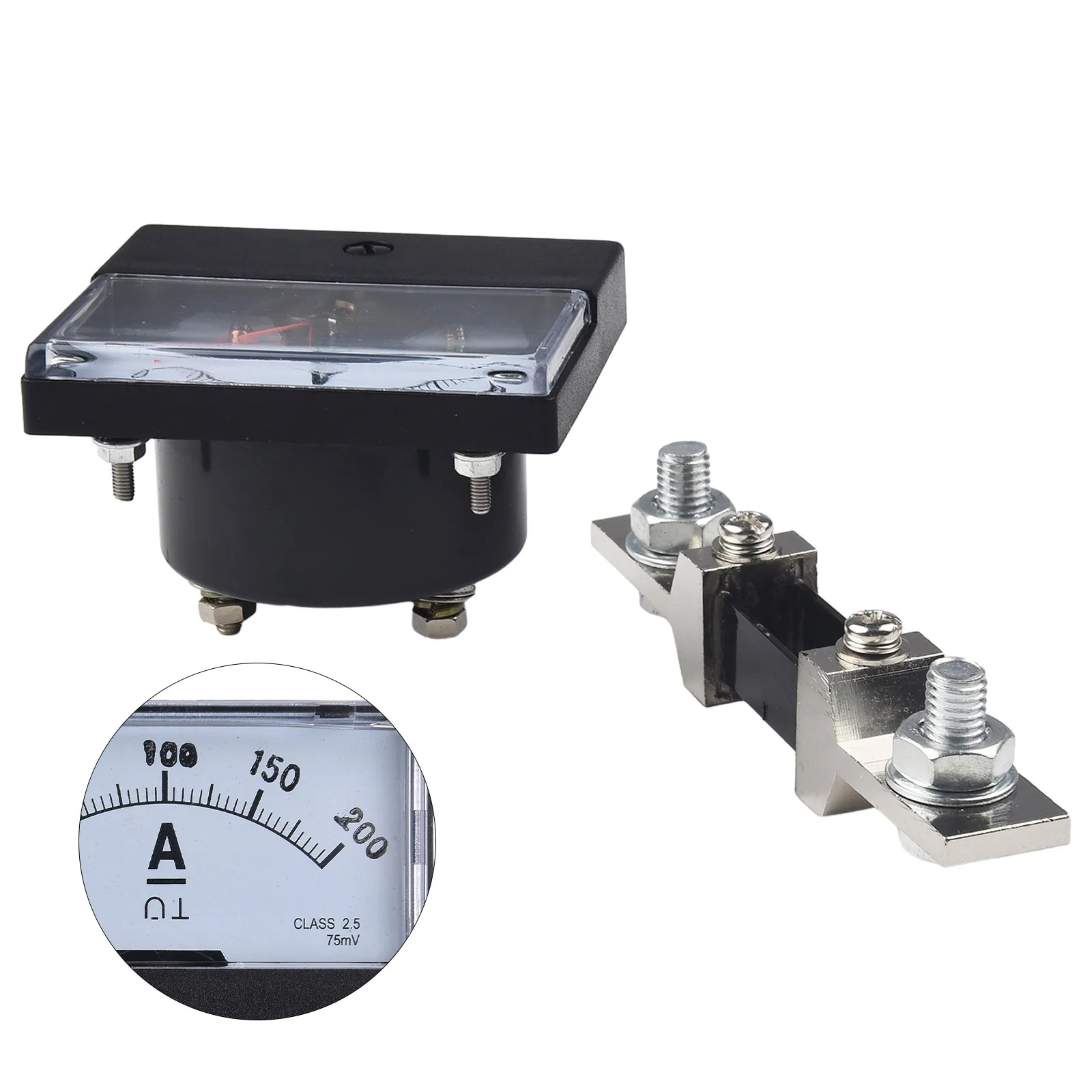 1set Analog Amp Meter Gauge DH-670 Ammeter DC 0-200A/300A/75mV And Shunt Panel Ampere Measurement Analysis Instruments
1set Analog Amp Meter Gauge DH-670 Ammeter DC 0-200A/300A/75mV And Shunt Panel Ampere Measurement Analysis Instruments