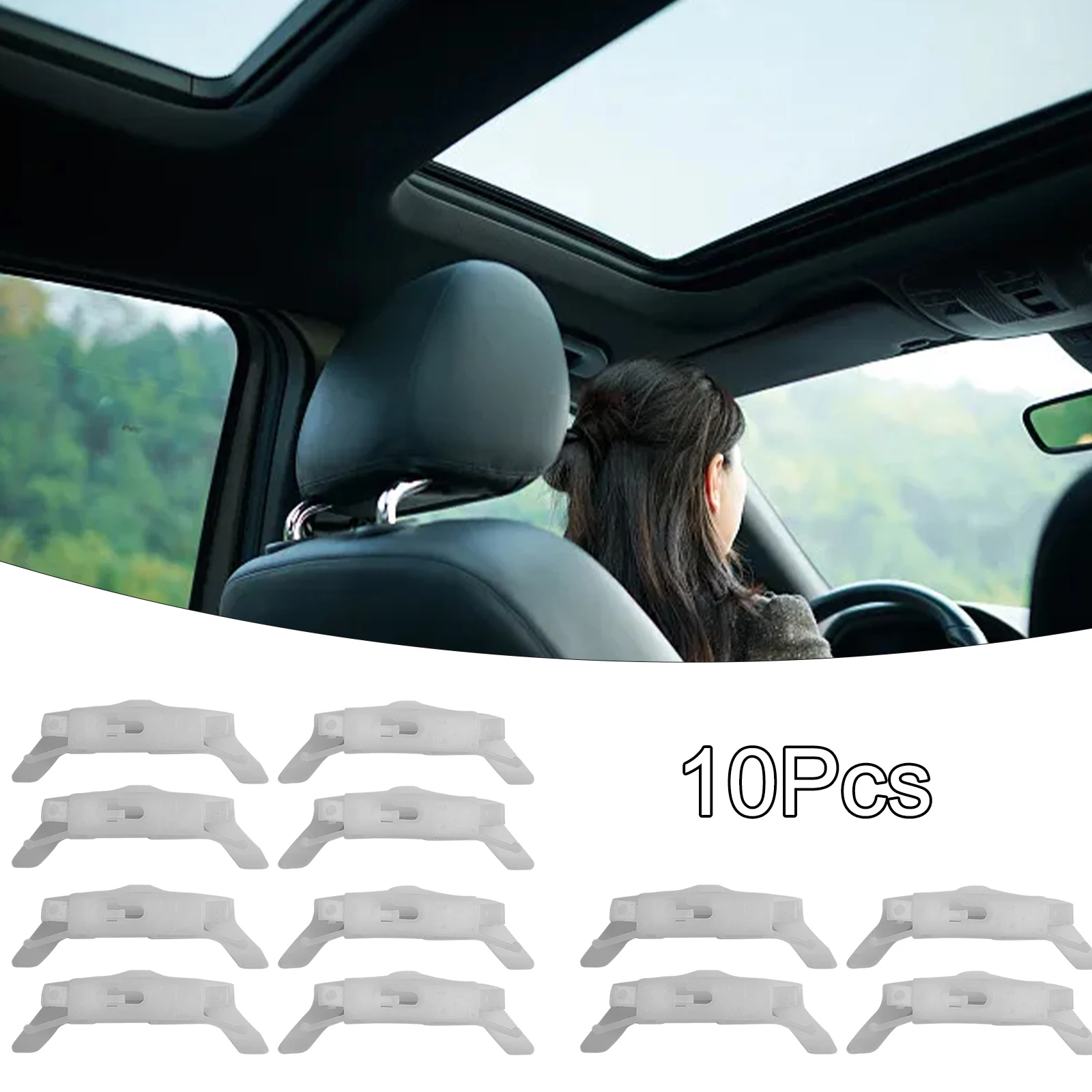 10Pcs For Honda For Accord Civic For Acura Windshield Roof Moulding Clips White ABS Roof Strip Buckle Interior Fastener Parts
10Pcs For Honda For Accord Civic For Acura Windshield Roof Moulding Clips White ABS Roof Strip Buckle Interior Fastener Parts