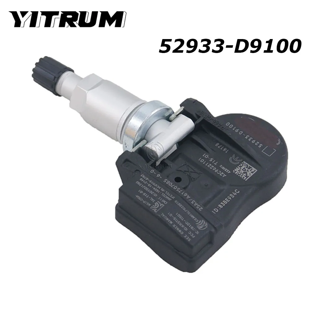 Датчик давления в шинах YITRUM 52933-D9100 A2C96221101, датчик давления в шинах для Hyundai Elantra greati30 Ioniq Kona Kia Nitro Optima K5
Датчик давления в шинах YITRUM 52933-D9100 A2C96221101, датчик давления в шинах для Hyundai Elantra greati30 Ioniq Kona Kia Nitro Optima K5