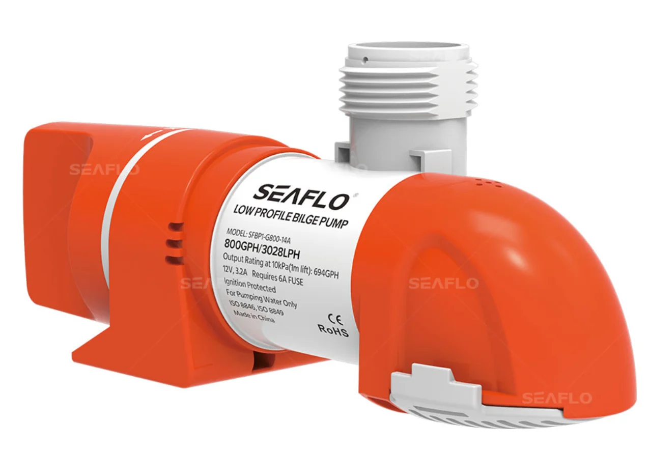 SEAFLO 14A Series 1100GPH Narrow Low Profile Water Level Sensing Automatic Bilge Pump Marine Boat RV Caravan
SEAFLO 14A Series 1100GPH Narrow Low Profile Water Level Sensing Automatic Bilge Pump Marine Boat RV Caravan