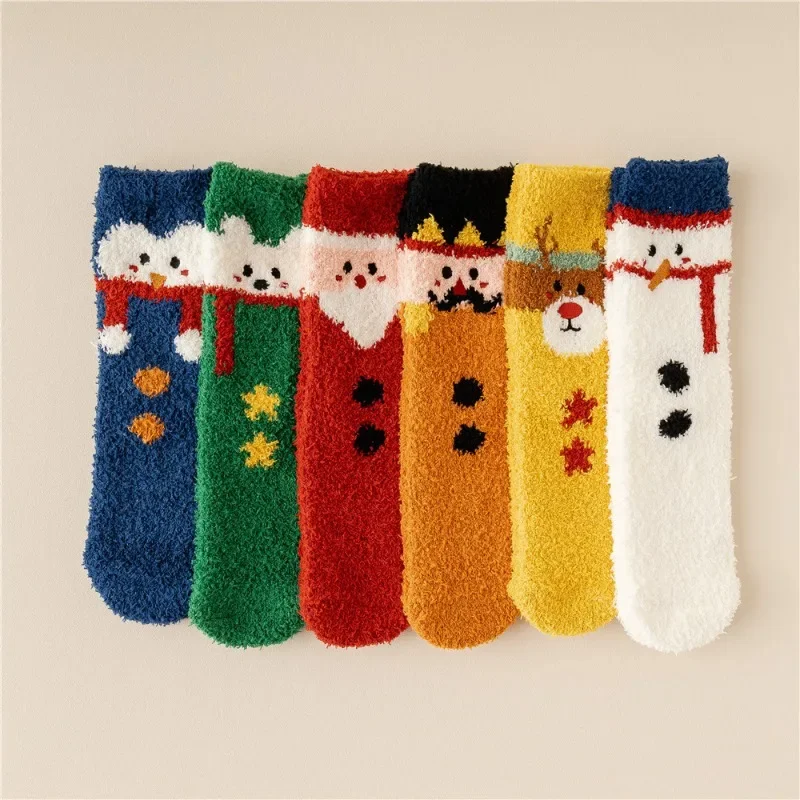 Non-hair Off Coral Velvet Christmas Socks Mid-tube Winter Christmas Cross Border Velvet Home Socks for Women
Non-hair Off Coral Velvet Christmas Socks Mid-tube Winter Christmas Cross Border Velvet Home Socks for Women