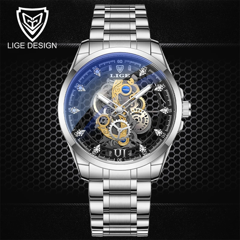 LIGE Fashion Date Quartz Men Watches Top Brand Luxury Male Clock Chronograph Waterproof Sport Mens WristWatch Relogio Masculino
LIGE Fashion Date Quartz Men Watches Top Brand Luxury Male Clock Chronograph Waterproof Sport Mens WristWatch Relogio Masculino