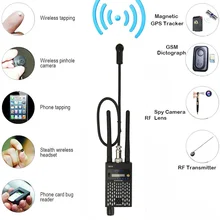 G618W Super Sensitive Wireless RF Signal Detector Bug Anti Candid Camera Pinhole Cameras Detector GPS Magnetic Bug Detect
G618W Super Sensitive Wireless RF Signal Detector Bug Anti Candid Camera Pinhole Cameras Detector GPS Magnetic Bug Detect