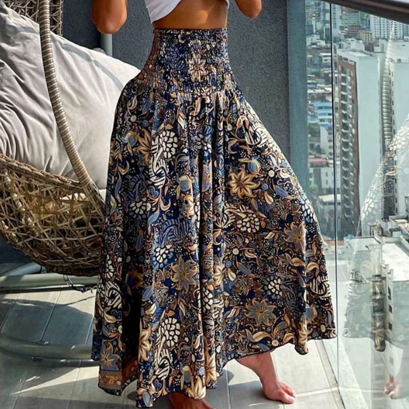 Retro Pattern Print Loose Pleated Skirt for Women 2024 Spring High Waist Slim Fit Long Skirts Summer Holidays Beach A-Line Skirt
Retro Pattern Print Loose Pleated Skirt for Women 2024 Spring High Waist Slim Fit Long Skirts Summer Holidays Beach A-Line Skirt