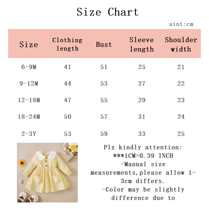 0-3 Years Baby girl Dress 0-3 Years Baby girl Dress
