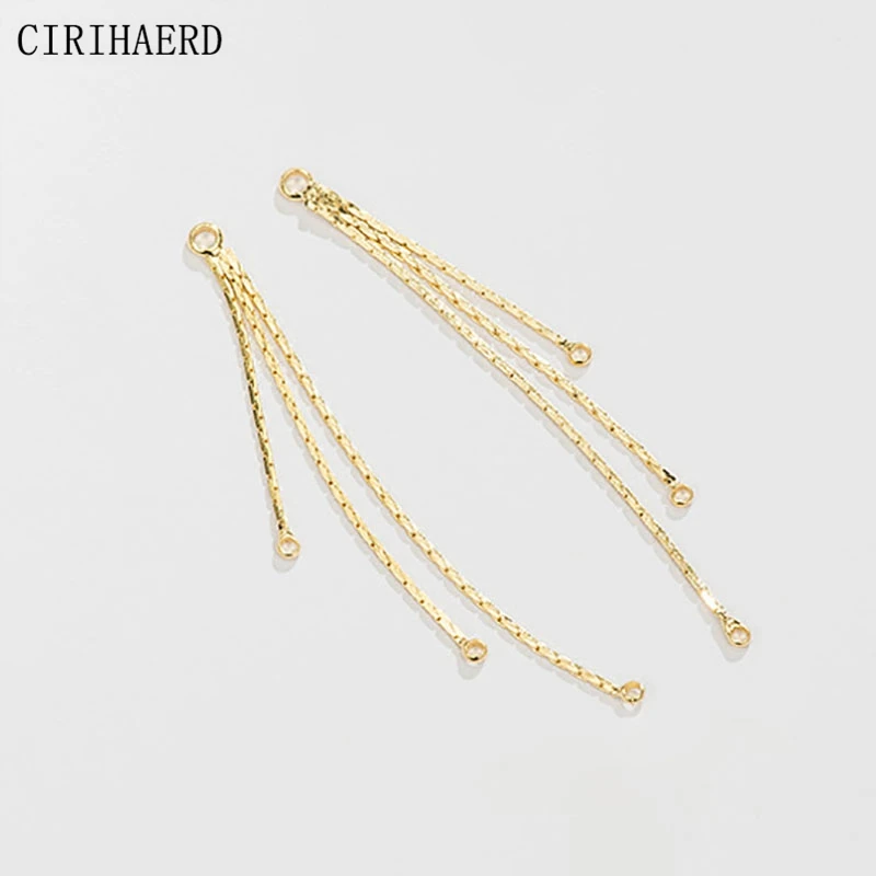 DIY Jewelry Accessories 14K Real Gold Plated Chain Earwires Handmade Earring Making Supplies Materials Findings Tassel Pendant
DIY Jewelry Accessories 14K Real Gold Plated Chain Earwires Handmade Earring Making Supplies Materials Findings Tassel Pendant