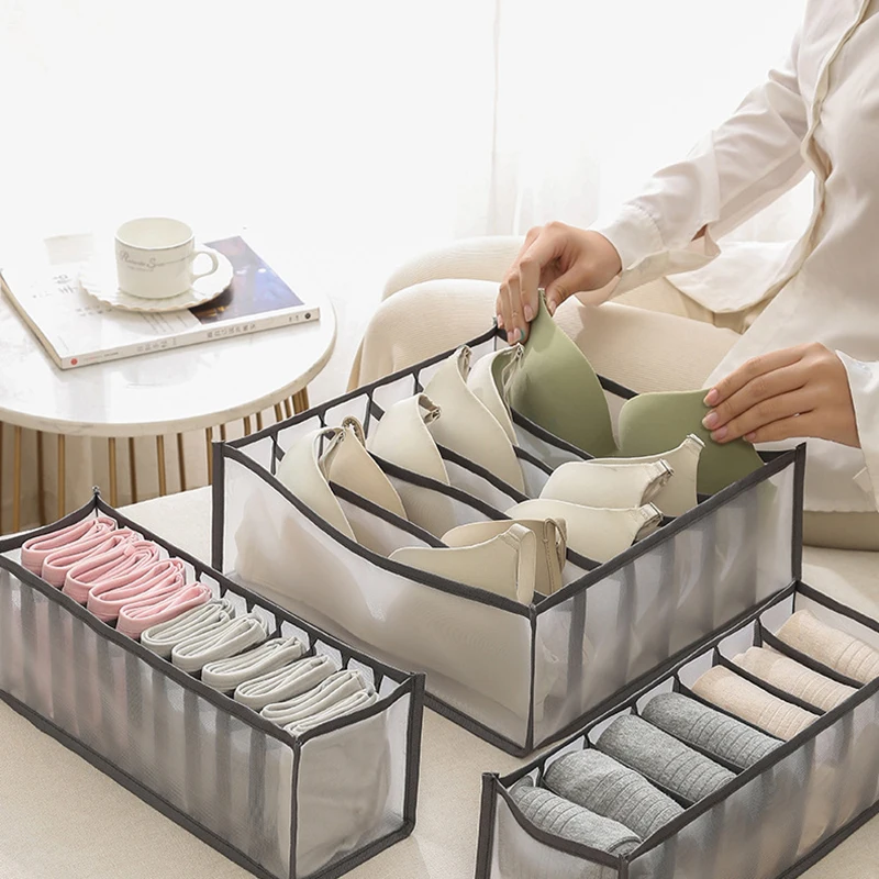 6/7/11 Grids Underwear Drawer Storage Box Foldable Closet Organizer Drawer Divider Storage Boxes For Underpants Socks Bra
6/7/11 Grids Underwear Drawer Storage Box Foldable Closet Organizer Drawer Divider Storage Boxes For Underpants Socks Bra
