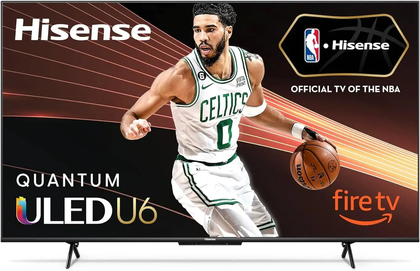 

Hisense 65-Inch Class U6HF Series ULED 4K UHD Smart Fire TV (65U6HF, 2023 Model) - QLED, 600-Nit Dolby Vision,
