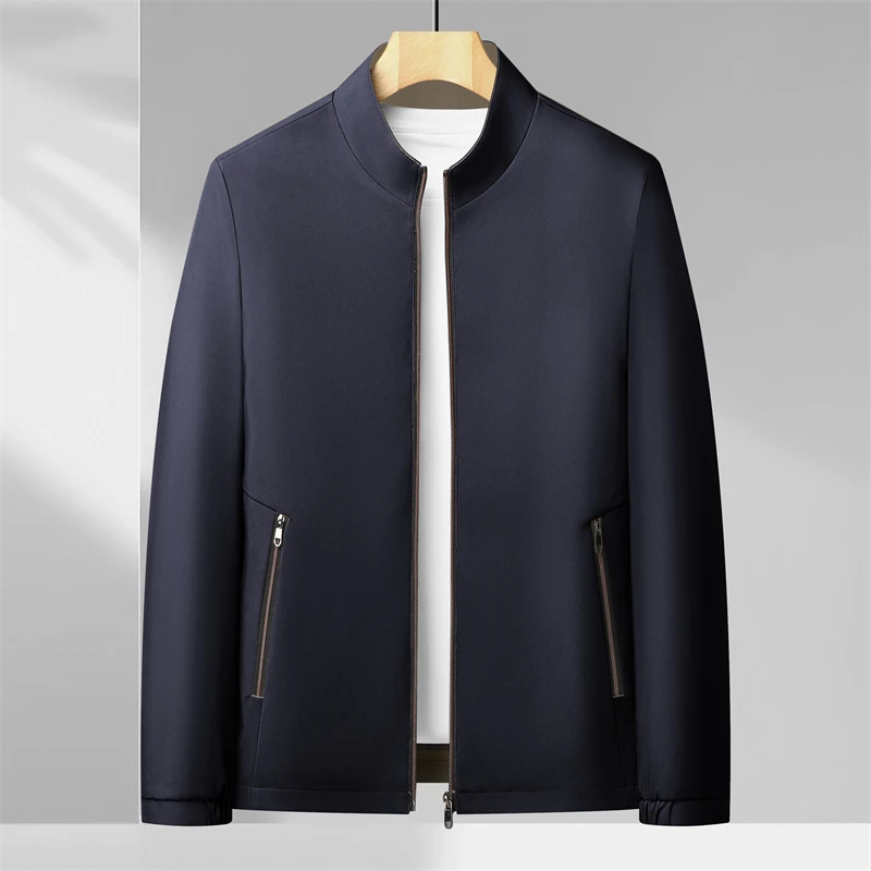 

Новое поступление на весну, Модная Джинсовая куртка для мужчин, высококачественная повседневная джинсовая куртка для мужчин, осенние мужские повседневные куртки, модель большого размера