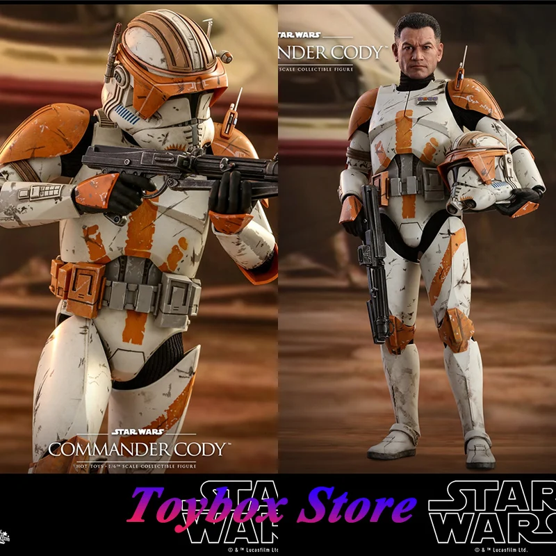 

HOTTOYS HT MMS524 1/6 Clone Commander Cody Movable Figure Star Wars：Episode III - Revenge of the Sith 12" Full Set Soldier Model