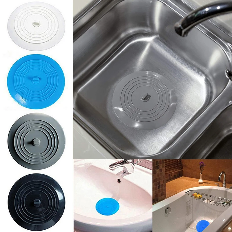 Large Silicone Sink Stopper Shower Floor Drain Strainer Hair Catcher Leak-proof Wash Basin Cover Plug Filter Kitchen Accessories
Large Silicone Sink Stopper Shower Floor Drain Strainer Hair Catcher Leak-proof Wash Basin Cover Plug Filter Kitchen Accessories