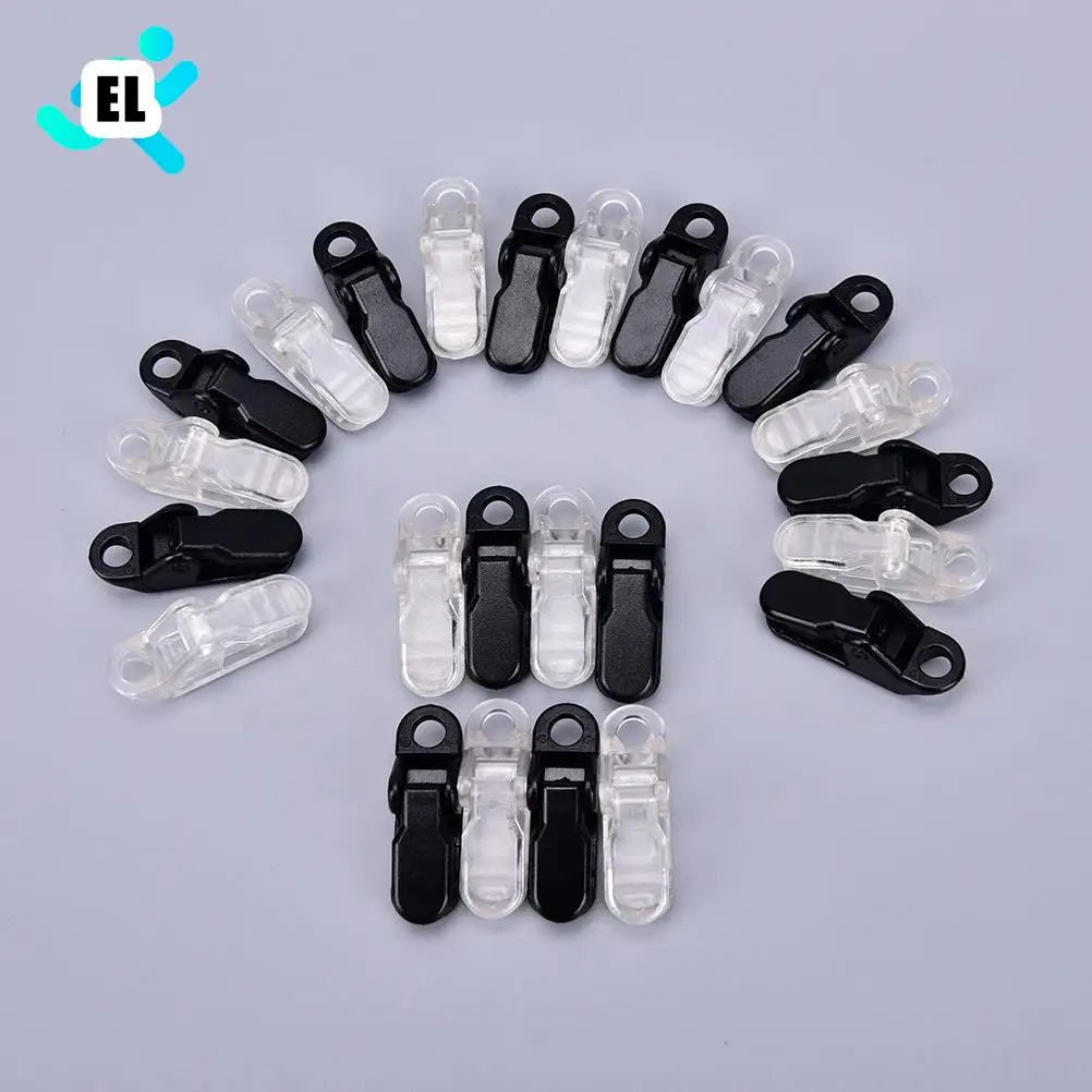 

12Pcs Awning Clamp Reusable Tarp Clips Tie Down Snap Hangers Tent Camping Tighten Survival Tool 2 Colors