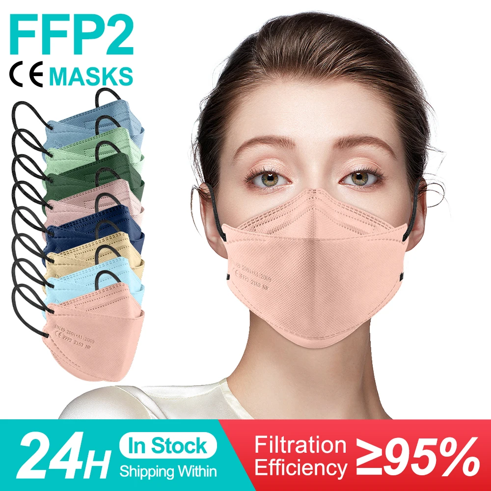 

Morandi FPP2 Masks FFP2 Mascarillas colors KN95 Certificadas Mascarilla FPP2 Homologada Cubrebocas KN95 Face Mask KN95 Adulto CE