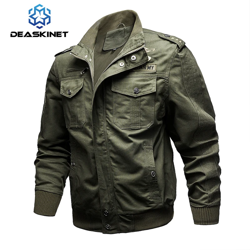 Men's Autumn Plus Size Cotton Military Work Jacket 2022 Brand Fashion Casual Jacket Men's Windproof Outdoor Fishing Jacket Men 
Men's Autumn Plus Size Cotton Military Work Jacket 2022 Brand Fashion Casual Jacket Men's Windproof Outdoor Fishing Jacket Men