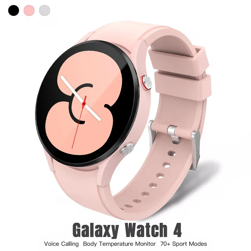 

2024 Smart Watches Women IPS Display Waterproof Smartwatch Custom Dial Voice Calling Health Temperature Monitor 70+ Sports Modes