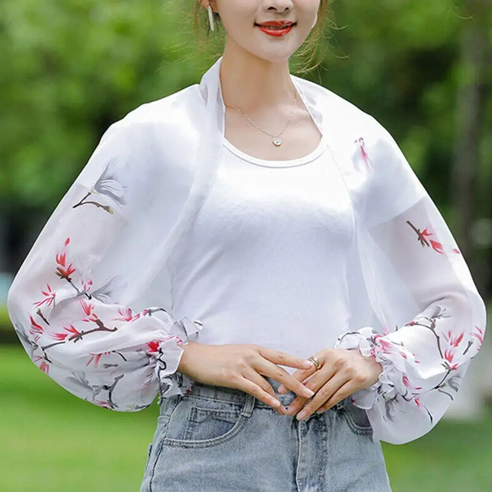 New Chiffon Arm Sleeves Shawl Sun Protection Anti-UV Summer Breathable Driving Shawl Thin Outdoor Oversleeves Cardigan Ridi D2J9 
New Chiffon Arm Sleeves Shawl Sun Protection Anti-UV Summer Breathable Driving Shawl Thin Outdoor Oversleeves Cardigan Ridi D2J9