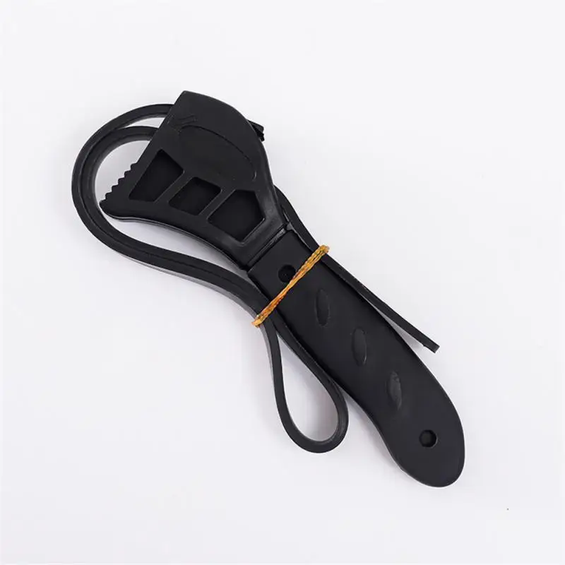 

Belt Wrench Oil Filter Puller Strap Spanner Chain Wrench Strap Opener Adjustable Strap Opener Cartridge Disassembly Tool