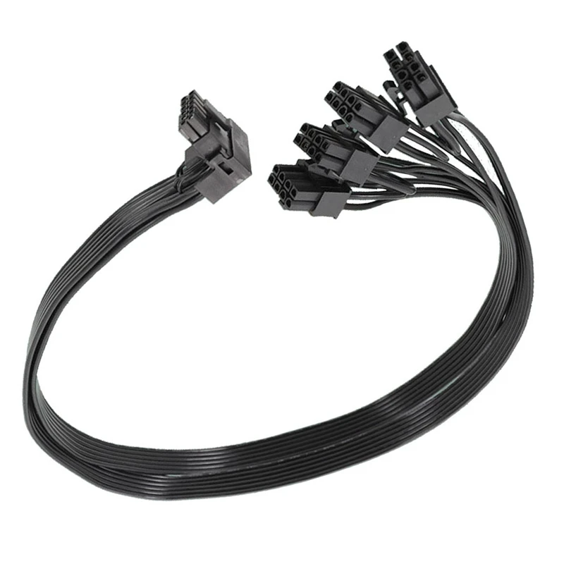 1 Piece 4XCPU 8Pin To 16Pin Male Graphics Video Card PCI-E 5.0 12VHPWR RTX4090 Elbow Adapter Cable Black 
1 Piece 4XCPU 8Pin To 16Pin Male Graphics Video Card PCI-E 5.0 12VHPWR RTX4090 Elbow Adapter Cable Black