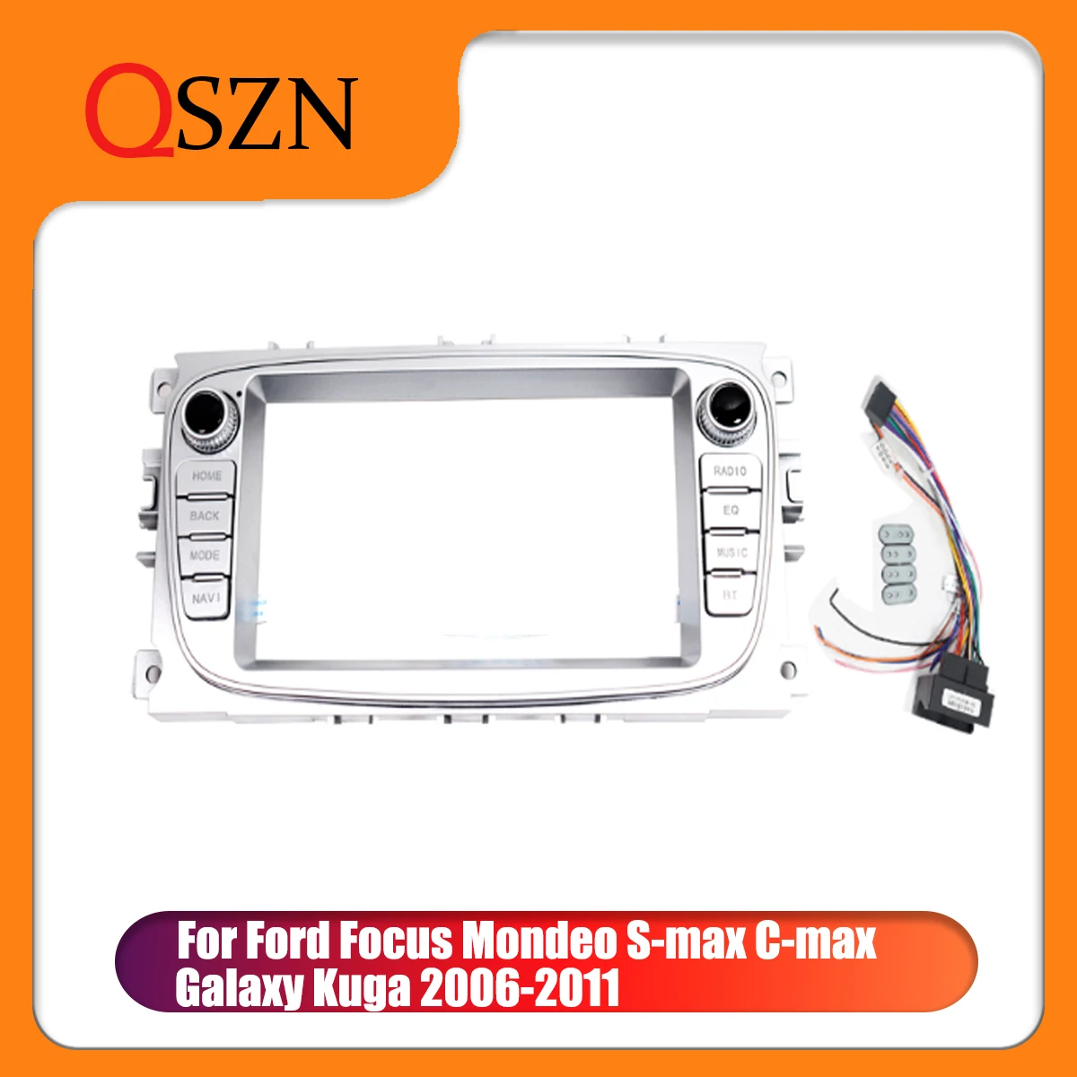 2 Din 7 inch Fascia For Ford Focus Mondeo S-max C-max Galaxy Kuga 2006-2011 Car Stereo Frame Panel Mounted Dash Installation Bez
2 Din 7 inch Fascia For Ford Focus Mondeo S-max C-max Galaxy Kuga 2006-2011 Car Stereo Frame Panel Mounted Dash Installation Bez