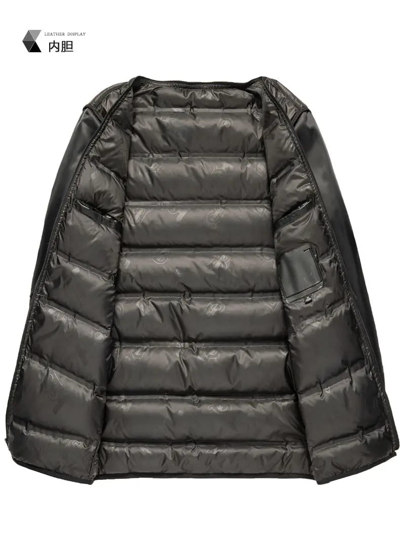 Men's Genuine Leather Jacket Hooded Down Jacket Coat Man Sheepskin Coat Windbreaker Male Winter Puffer Jacket Men Duck Down Coat 13 Mallzona S718b33add0b646818525d1c129cc581fL Men's Genuine Leather Jacket Hooded Down Jacket Coat Man Sheepskin Coat Windbreaker Male Winter Puffer Jacket Men Duck Down Coat Mallzona