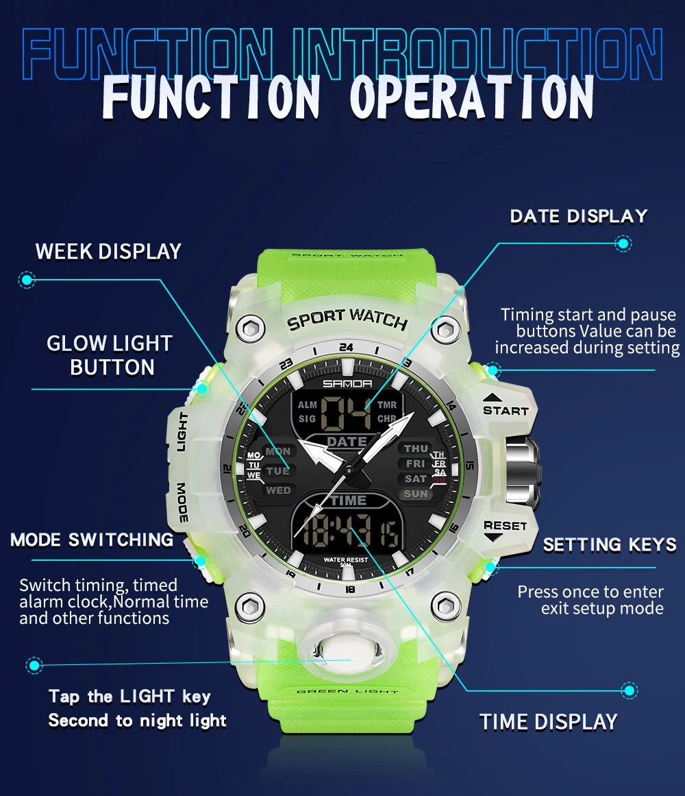 Men Watch Waterproof Men Watch Waterproof