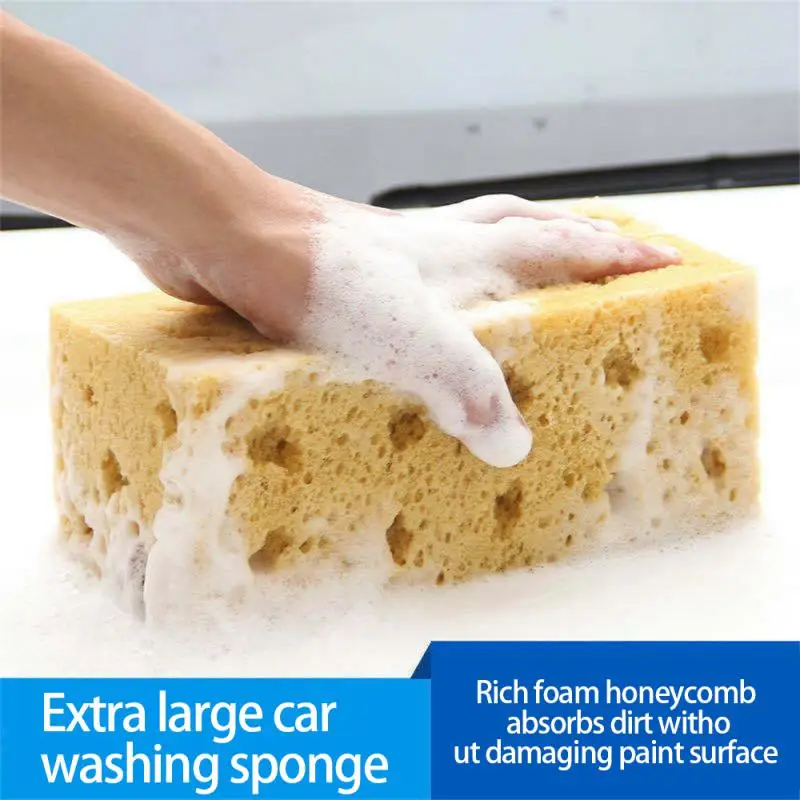

Honeycomb Sponge Brush Durable Universal Car Washing Sponge Thick Coral Car Wash Sponge Block Car Washing Tools Multi-purpose