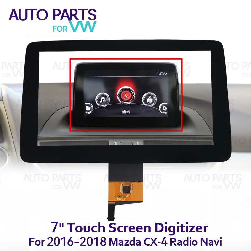 LCD Digitizer 10 Pins Glass Touch Screen For Mazda CX-4 Car Player Navigation Radio Accessory ACP4G1445-V4FPC-A2-E DTA070N09S0
LCD Digitizer 10 Pins Glass Touch Screen For Mazda CX-4 Car Player Navigation Radio Accessory ACP4G1445-V4FPC-A2-E DTA070N09S0