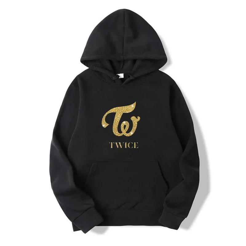 

TWICE Momo Mina Tzuyu Sana Men Women Hoodie Autumn Winter Male Sweatshirts Girls Hoodies Student Hip Hop Harajuku Sweatshirt