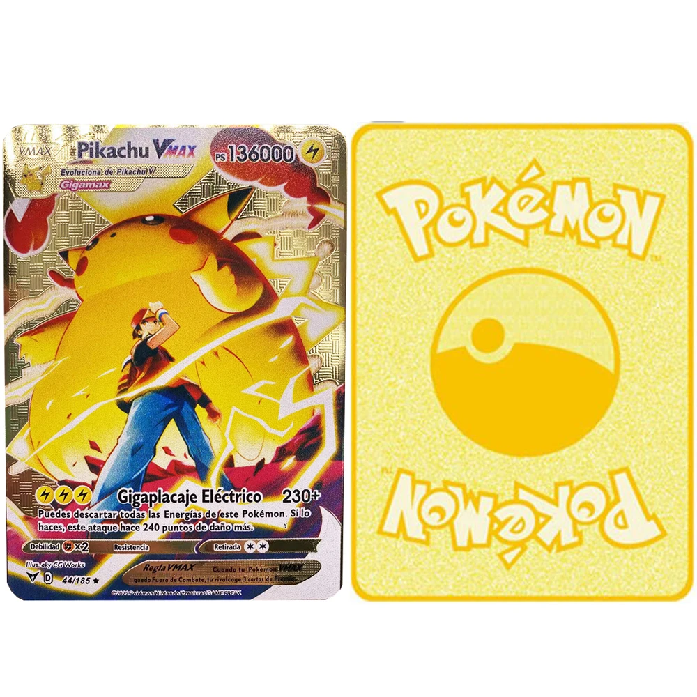 New ArrivalsNew ArrivalsPokemon Metal Cards Spanish 100000HP Arceus Vmax YU GI OH Pikachu Charizard Golden Iron Card Kids Collection Birthday Gift Shiny | Daraz.lk New ArrivalsNew ArrivalsPokemon Metal Cards Spanish 100000HP Arceus Vmax YU GI OH Pikachu Charizard Golden Iron Card Kids Collection Birthday Gift Shiny | Daraz.lk
