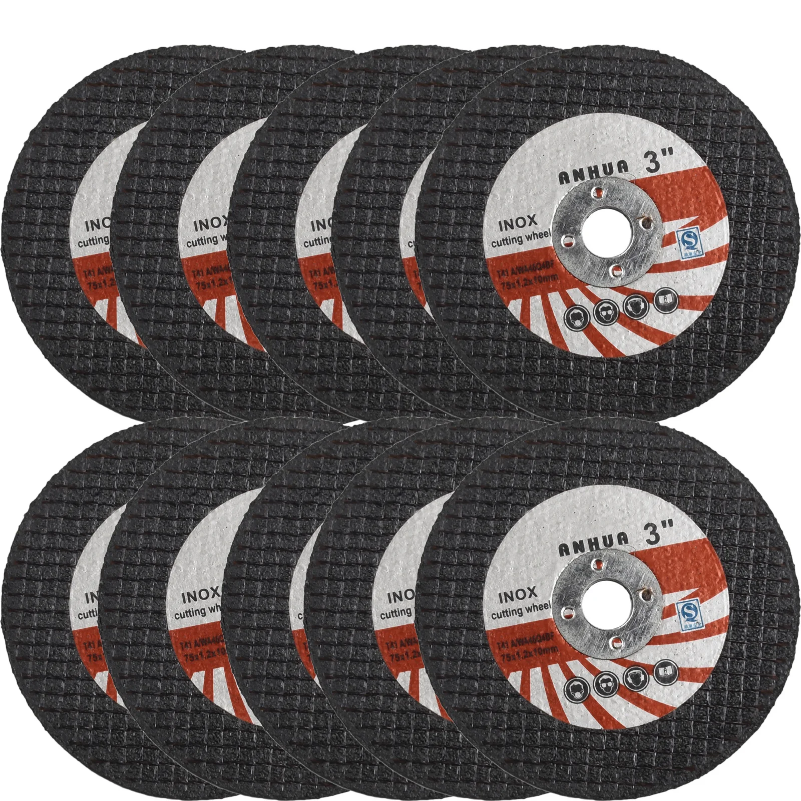 10pcs 75mm Circular Resin Grinding Wheel Cutting Disc Cutting Tools Polishing Tools Power Tool Accessories For Wood Stone Steel
10pcs 75mm Circular Resin Grinding Wheel Cutting Disc Cutting Tools Polishing Tools Power Tool Accessories For Wood Stone Steel
