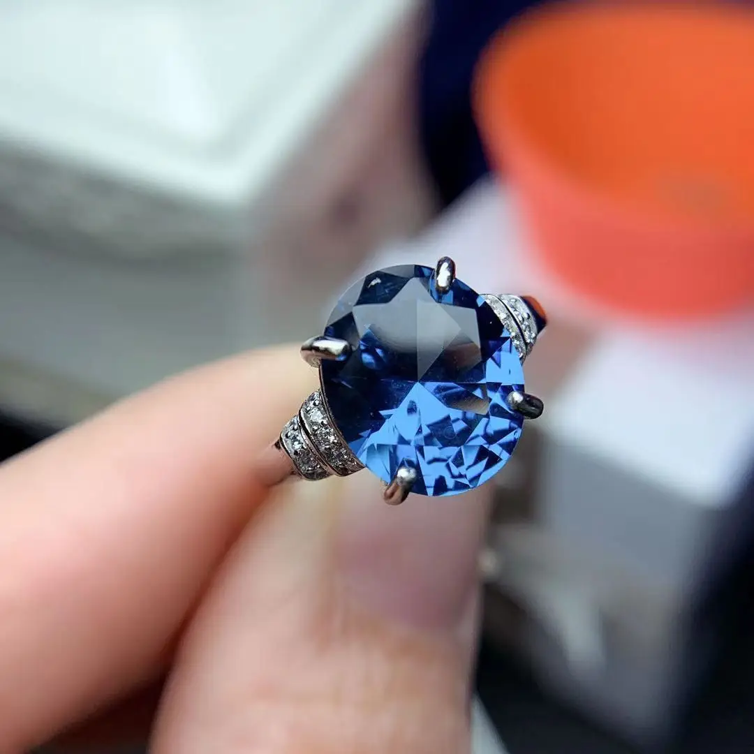 Topaz Fine Jewelry Woman Topaz Ring With Natural London Blue Topaz Gemstone 10*12mm For Lady Woman Topaz Ring Jewelry Lady Gift
Topaz Fine Jewelry Woman Topaz Ring With Natural London Blue Topaz Gemstone 10*12mm For Lady Woman Topaz Ring Jewelry Lady Gift