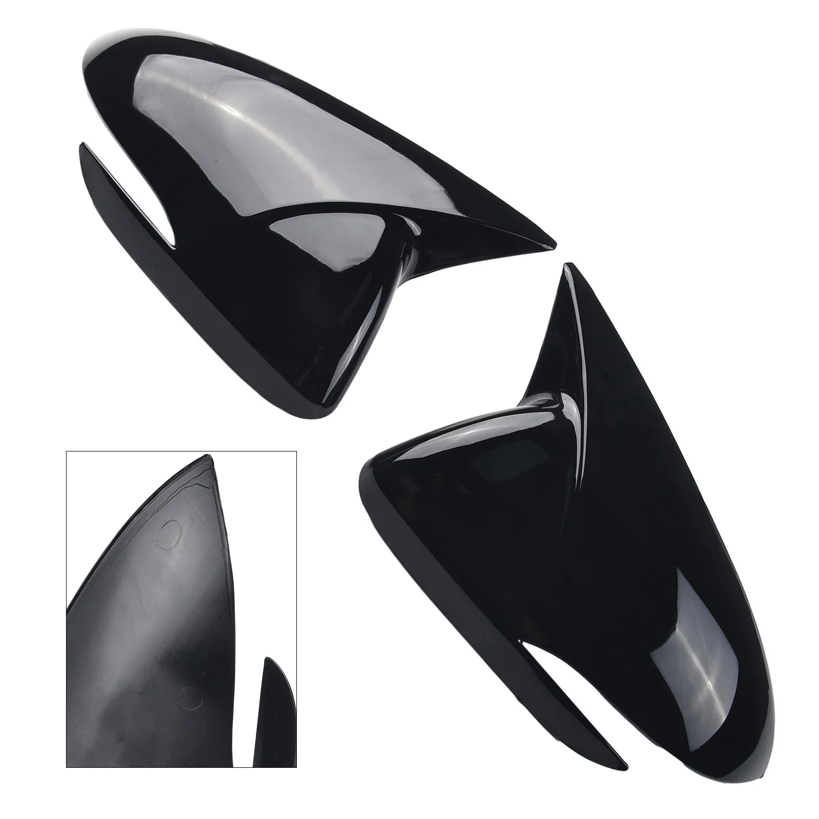 2PCS For Hyundai Veloster 2012-2017 Gloss Black OX Rear View Mirror Cover Trim Reversing Mirror Decoration Covers
2PCS For Hyundai Veloster 2012-2017 Gloss Black OX Rear View Mirror Cover Trim Reversing Mirror Decoration Covers