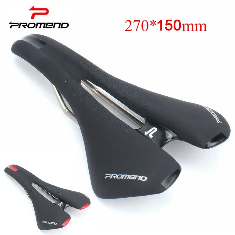 

PROMEND Comfortable Saddle MTB Road Bike Hollow Breathable Seat Leather Bicycle Cushion Mountain Bike Seat Cycling Accessories