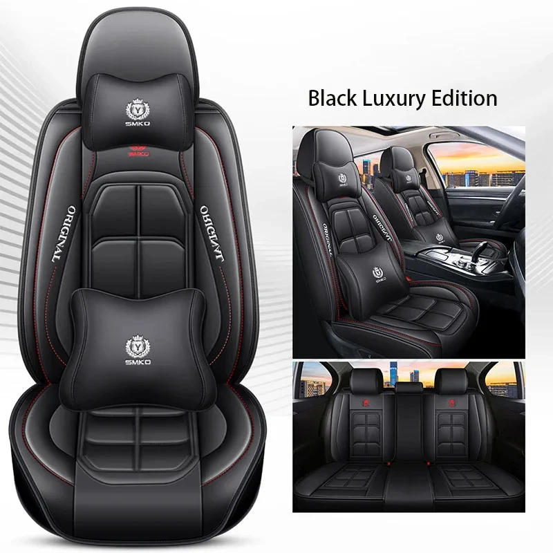 

WZBWZX General leather car seat cover for Chery all models QQ3 QQ6 Ai Ruize A3 Tiggo X1 QQ A5 E3 V5 EQ1 Tiggo E5 A3 Car-Styling