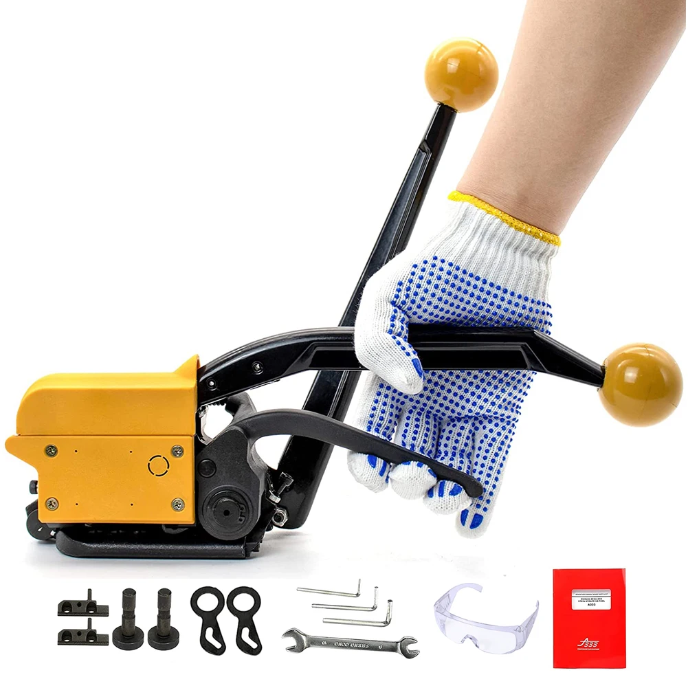 Steel Packaging Strapping Tools Metal Belt Packing Banding Machine Free Buckle for Width
Steel Packaging Strapping Tools Metal Belt Packing Banding Machine Free Buckle for Width