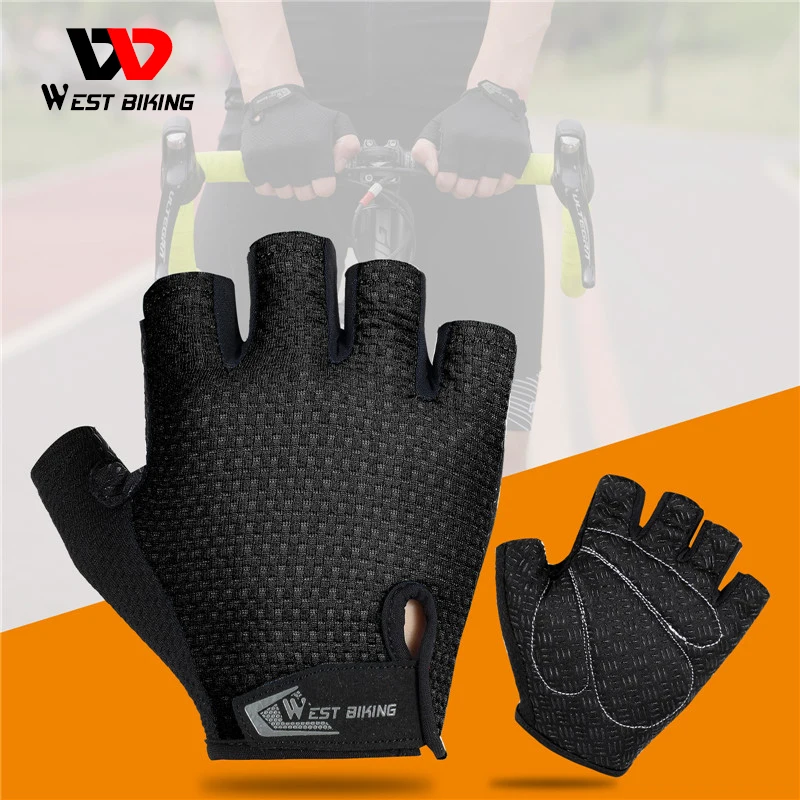 WEST BIKING Half Finger Gloves Outdoor Cycling Anti Slip Anti Sweat Men Women Half Finger Gloves Breathable Anti Shock Gloves
WEST BIKING Half Finger Gloves Outdoor Cycling Anti Slip Anti Sweat Men Women Half Finger Gloves Breathable Anti Shock Gloves
