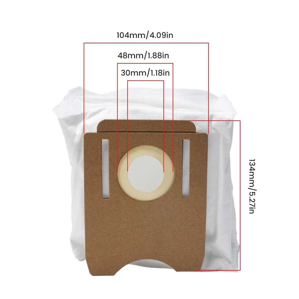 5 Pcs Dust Bags For S8 S8+ Automatic Robot Vacuum Cleaner Household Vacuum Cleaner Replacement Dust Bags
5 Pcs Dust Bags For S8 S8+ Automatic Robot Vacuum Cleaner Household Vacuum Cleaner Replacement Dust Bags