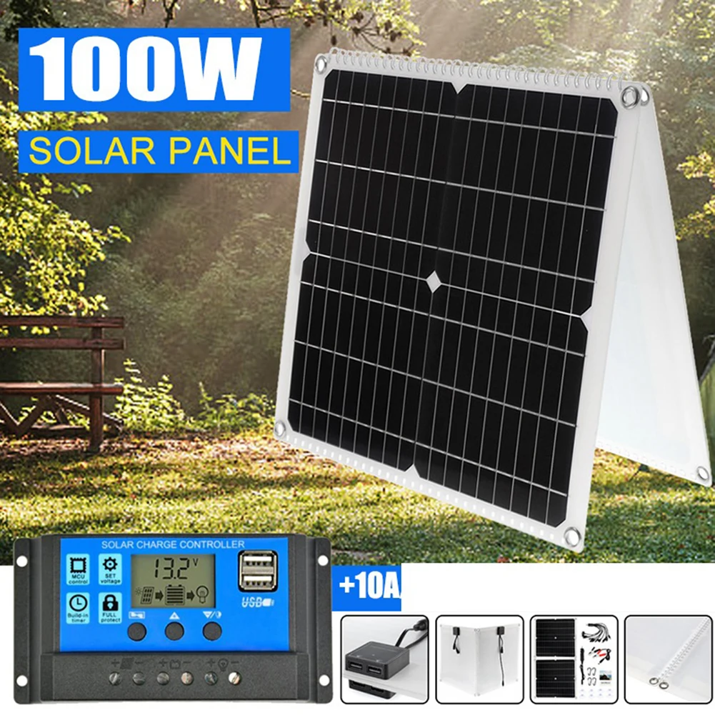 Portable Foldable Solar Panel Kit With 10A Controller 50W Suction Cups Set For Caravan Power Station Camping Alternative Energy
Portable Foldable Solar Panel Kit With 10A Controller 50W Suction Cups Set For Caravan Power Station Camping Alternative Energy