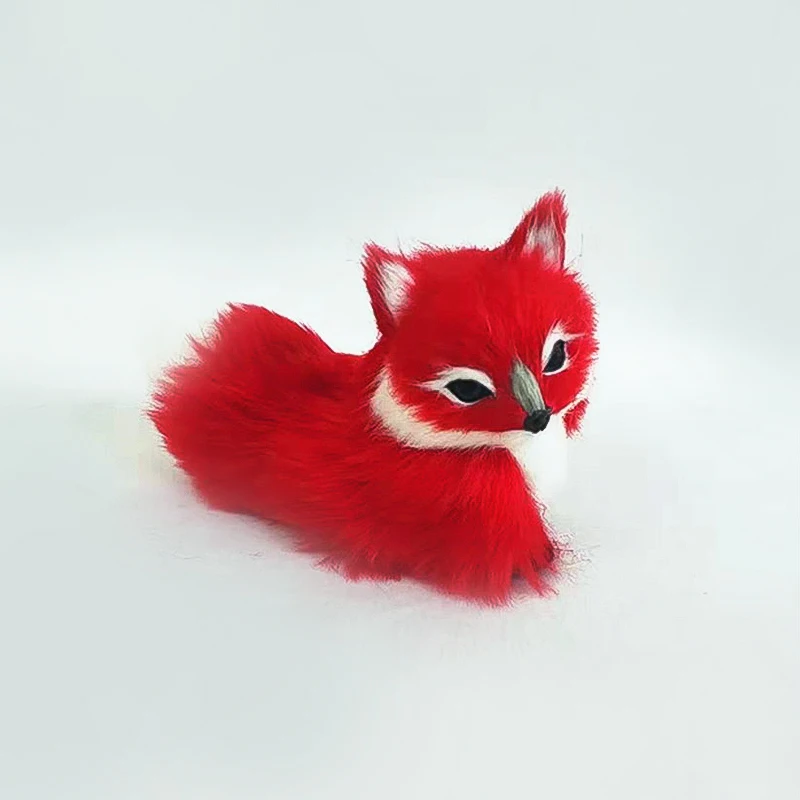 Artificial Animal Series Artificial Artificial Fox Ornament Imitation Fur Cloth Material Desktop Ornament Cute Little Fox
Artificial Animal Series Artificial Artificial Fox Ornament Imitation Fur Cloth Material Desktop Ornament Cute Little Fox