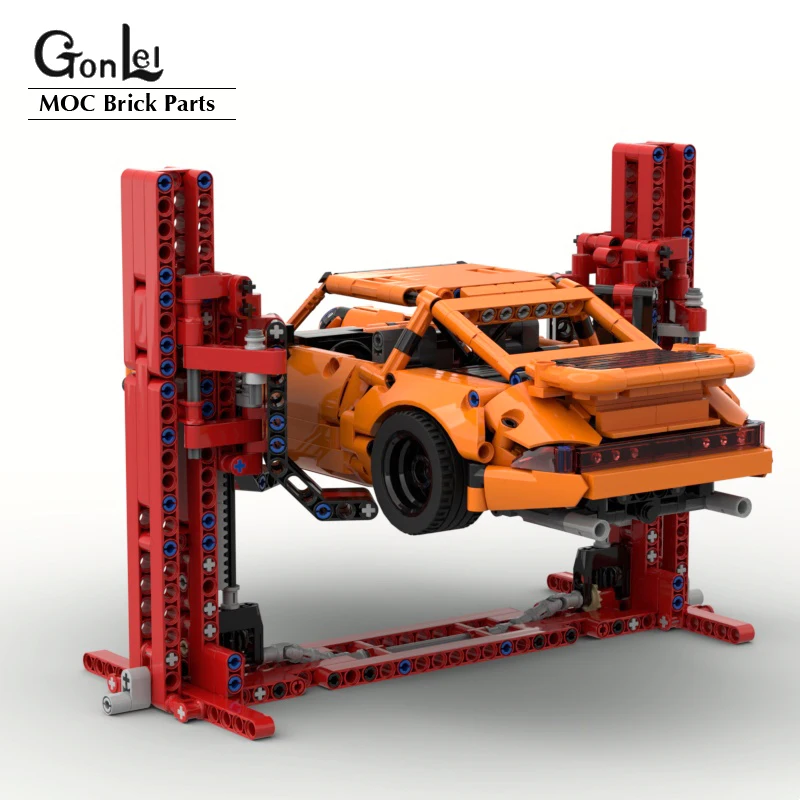 307 PCS MOC Technical Car Lift Building Blocks Compatible 1:12 Model Set High-Tech Assembly Bricks Educational Kid Toy Boy Gifts
307 PCS MOC Technical Car Lift Building Blocks Compatible 1:12 Model Set High-Tech Assembly Bricks Educational Kid Toy Boy Gifts