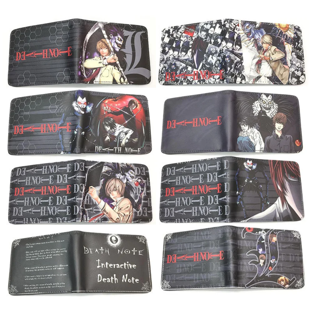 DEATH NOTE Anime Cartoon Wallet Short Purse for Student Coin Pocket Credit Card Holder PU
DEATH NOTE Anime Cartoon Wallet Short Purse for Student Coin Pocket Credit Card Holder PU