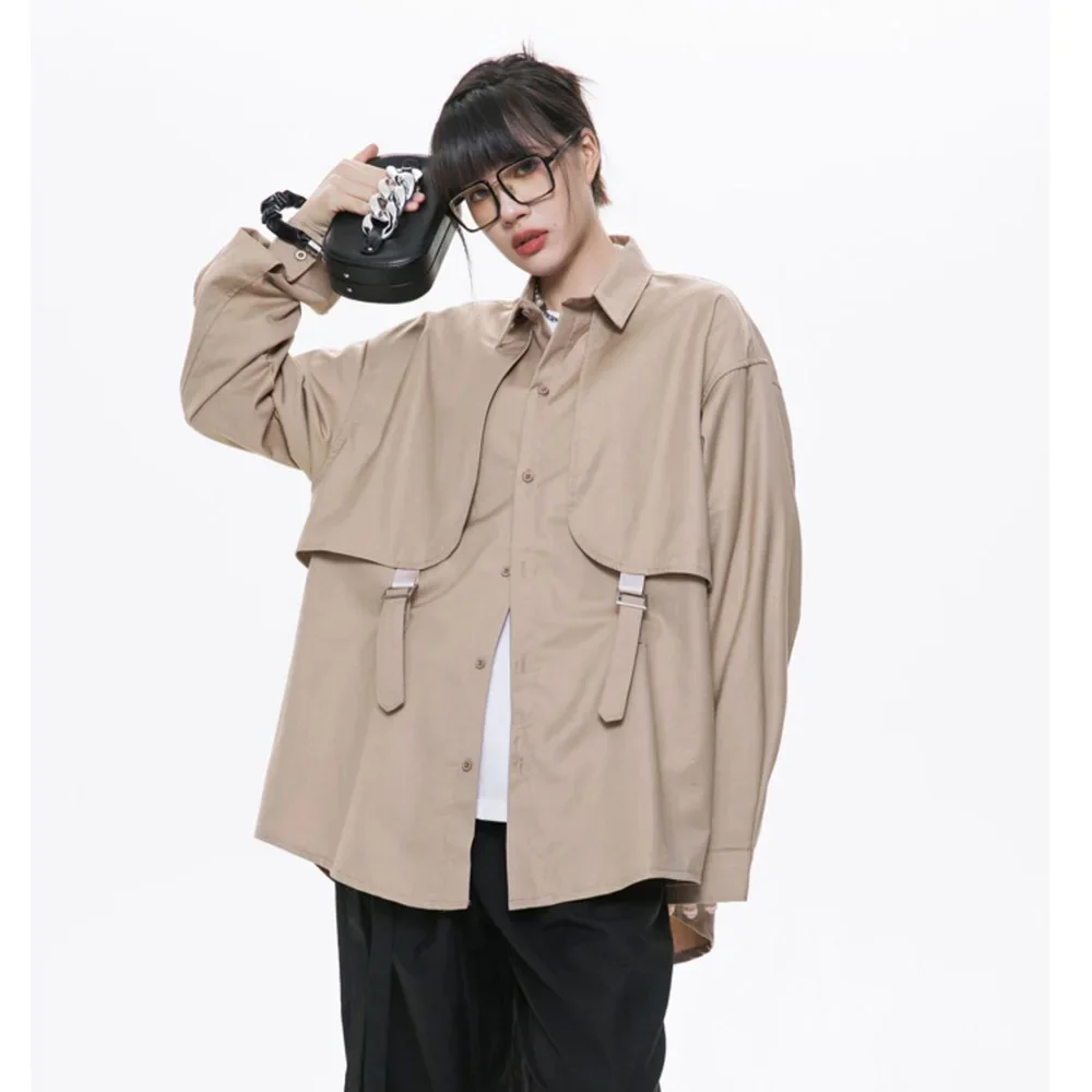 Women Men Long Sleeve Loose Casual Streetwear Fashion Hip Hop Shirts Cityboy Oversize Blouses Couple Shirts
Women Men Long Sleeve Loose Casual Streetwear Fashion Hip Hop Shirts Cityboy Oversize Blouses Couple Shirts