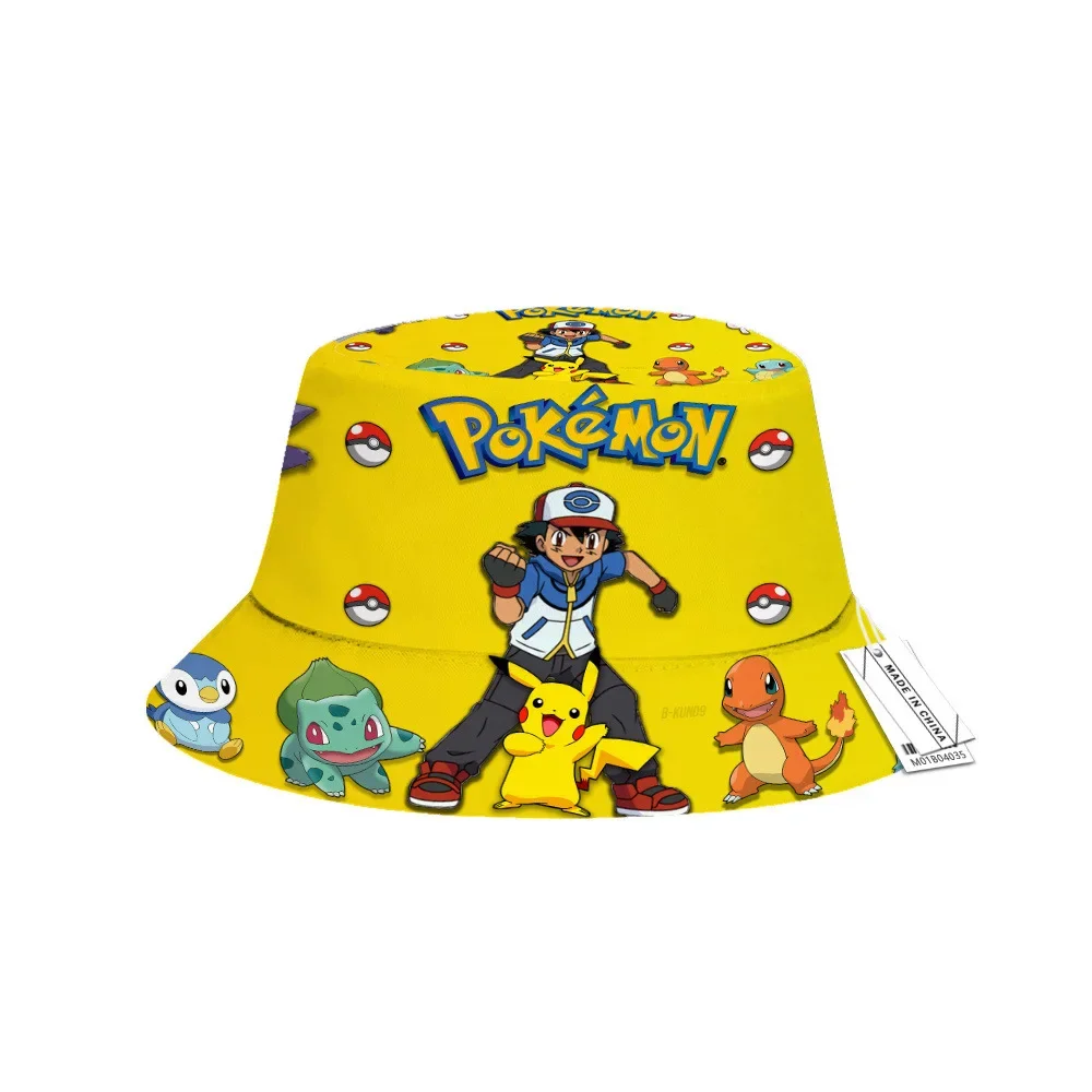 Pokemon Pikachu Bucket Hat Sun Hat Anime Wide Brim Cute Bucket Fisherman Beach Outdoor Hat Cap for Adult Kids Boy and Girls Gift
Pokemon Pikachu Bucket Hat Sun Hat Anime Wide Brim Cute Bucket Fisherman Beach Outdoor Hat Cap for Adult Kids Boy and Girls Gift
